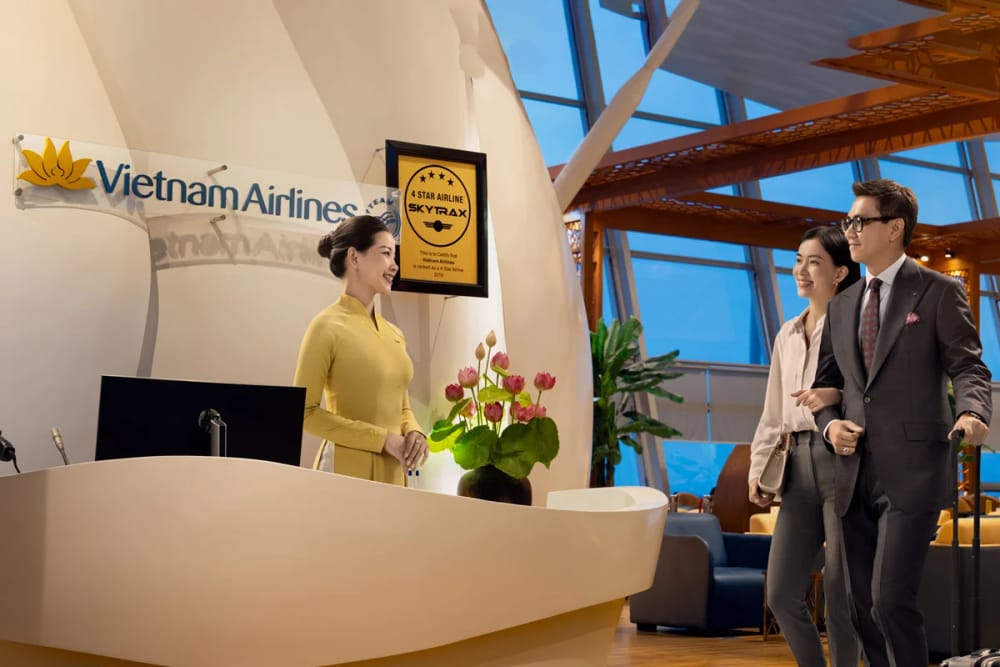 Quầy phòng chờ Thương gia Vietnam Airlines