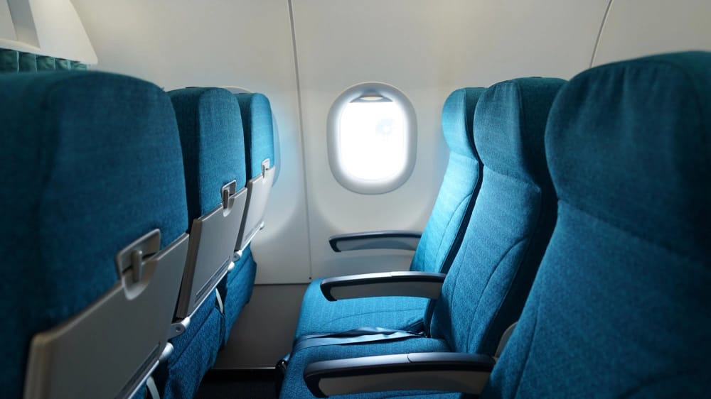 Hàng ghế trong khoang hành khách Vietnam Airlines
